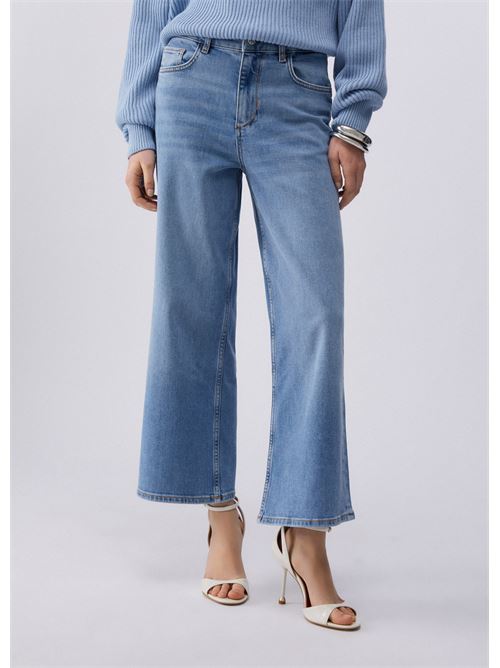 jeans flare cropped Liu Jo | UA6269 D031078801